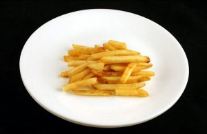 73 г картофеля-фри - 200 калорий