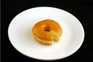 52 г глазированного пончика - 200 калорий